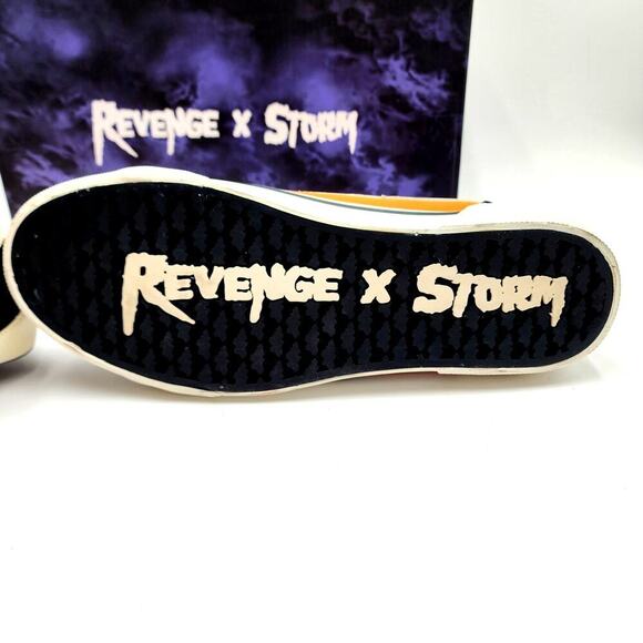 Revenge x Storm Size 11 Orange Black Vol. 2 Skater Shoes Mens - Picture 4 of 10